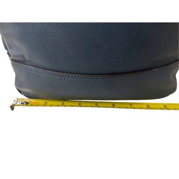 Coach F54135 Charles Sports Calf Leather Backpack Navy Blue Rucksack Bag - Picture 11 of 14